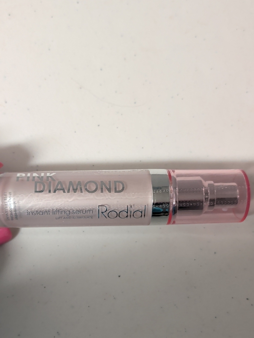 Rodial Pink Diamond Instant Lifting Serum - Light Pink & Silver
